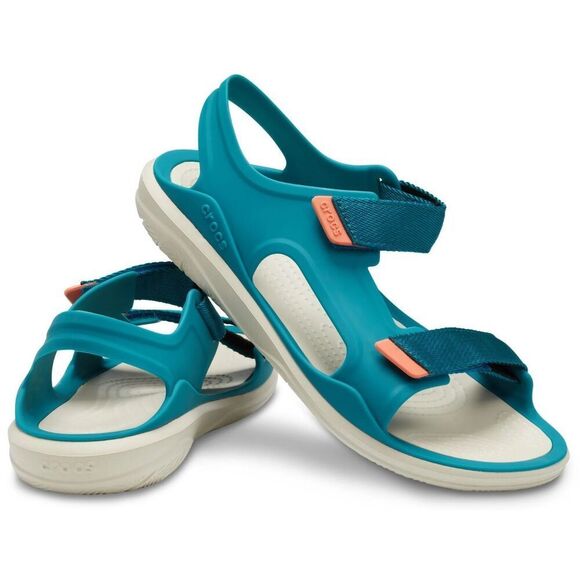 Crocs™ Swiftwater Expedition Sandal Adjustable Beach Juniper / Stucco Size 8 - Picture 1 of 8